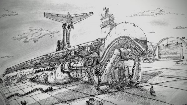 Самолет ил 86 рисунок