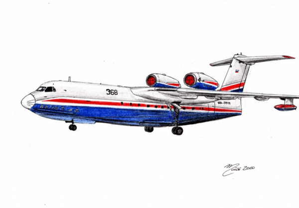 Раскраска самолет Боинг 747