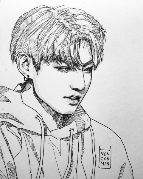 Скетчи Stray Kids