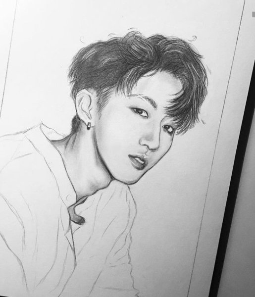 Stray Kids рисунок легкий