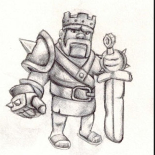 Раскраска клеш оф кленскароль варворов