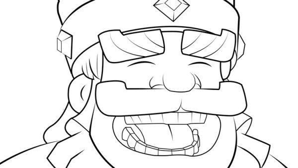 Раскраска Clash Royale