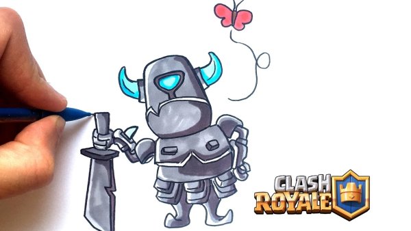 Мини ПЕККА клеш рояль арт