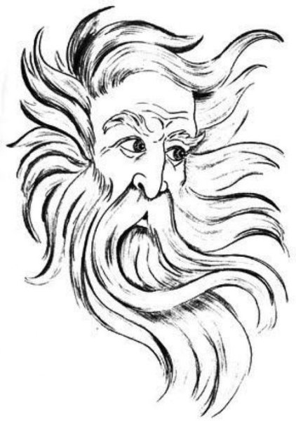 Лесной царь рисунок