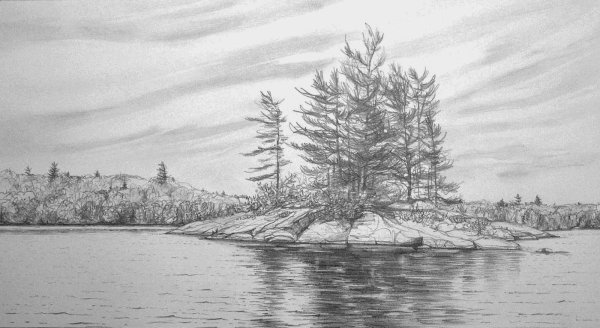 Рисование реки