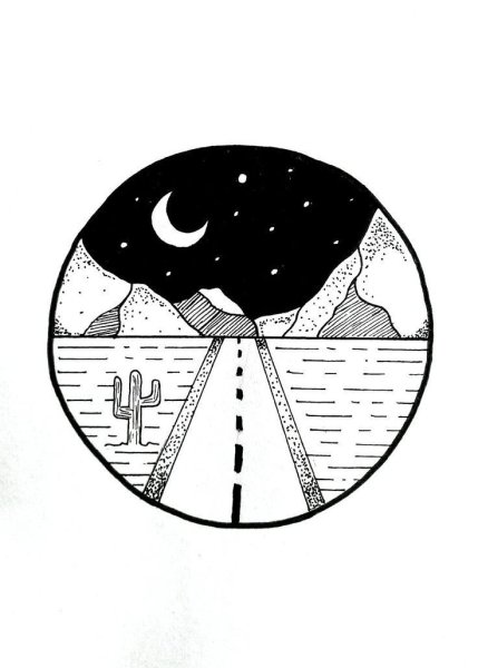 Графический пейзаж