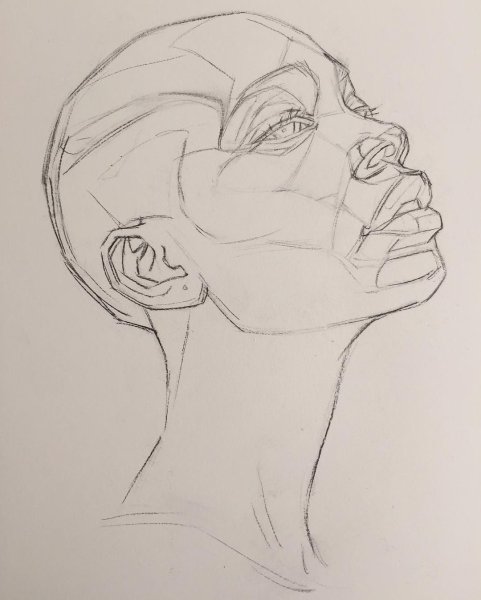 Набросок лица