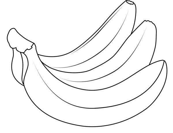 Банан карандашом