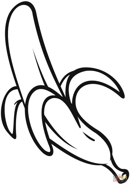 Банан для рисования