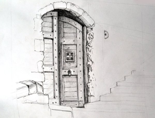 Дверь скетч