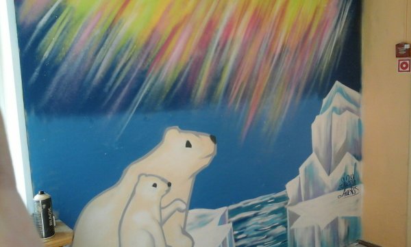 Восковые мелки Северное сияние