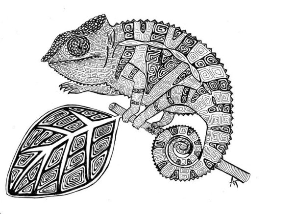 Рисование гелевой ручкой для детей