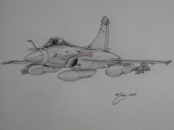 Рисовать истребитель