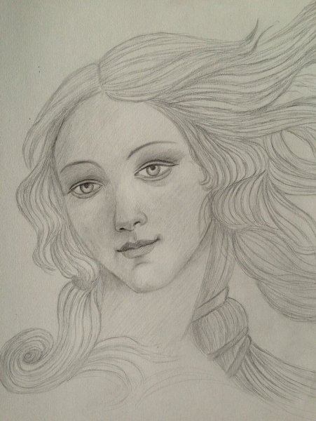 Афродита эскиз