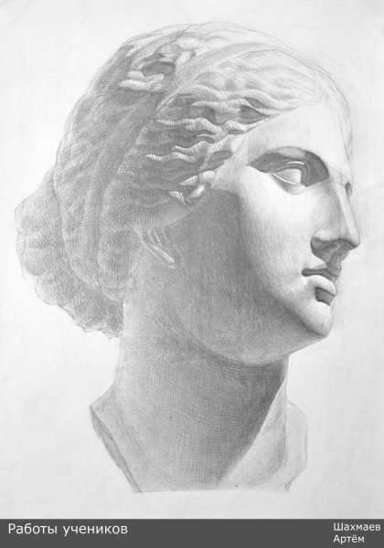 Древнегреческая богиня Афродита рисунок