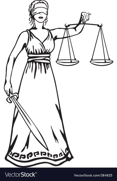 Фемида тату эскиз