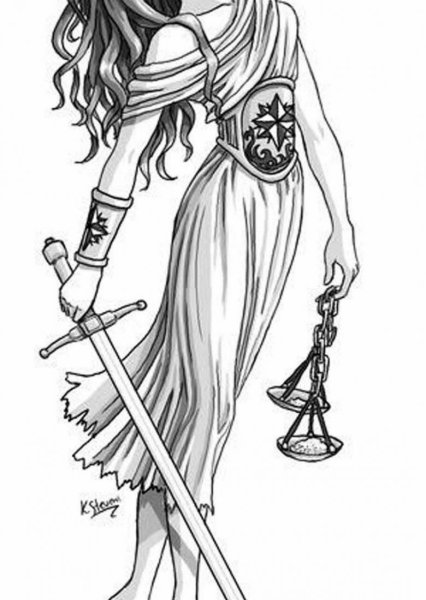 Богиня правосудия Темис (Фемида)