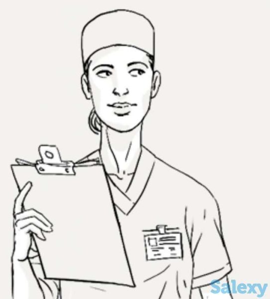 Раскраска медсестра