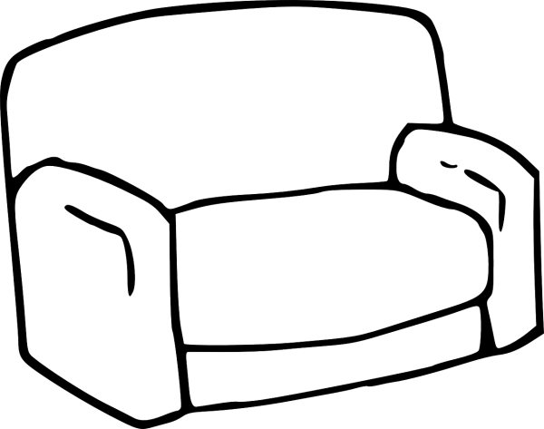 Кресло Lounge Chair чертёж