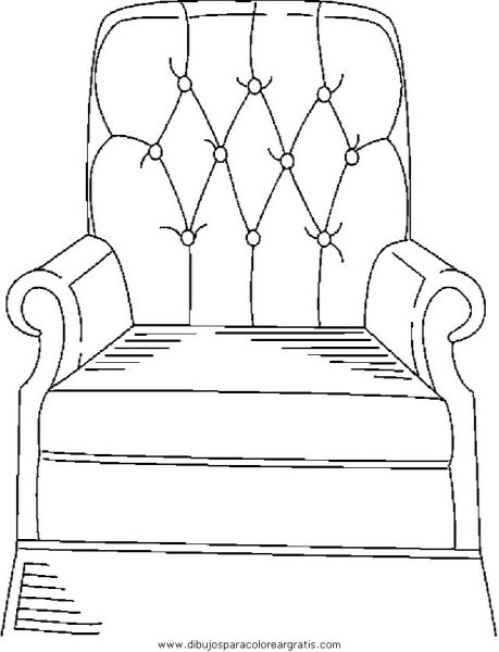 Стул офисный вид сбоку рисунок