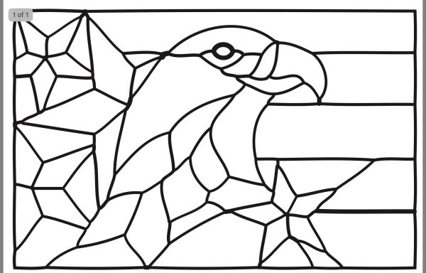 Мозаика из бумаги