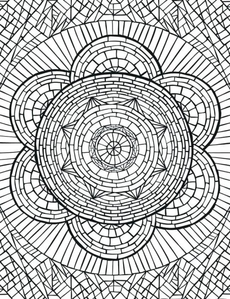 Vitrage Mosaic pattern