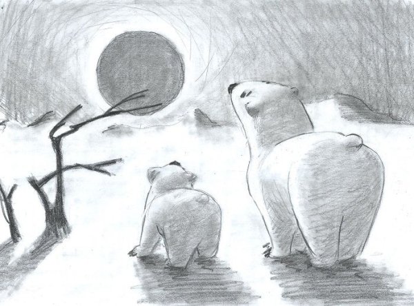 Рисунок Умки карандашом