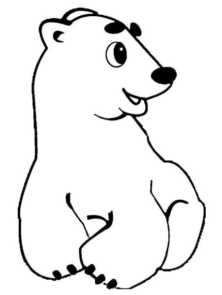 Медвежонок рисунок