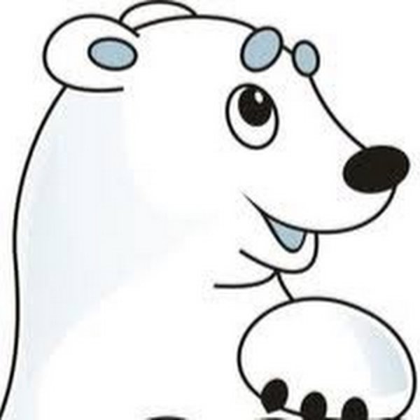 Животные севера раскраска для детей