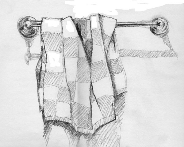 Полотенце скетч