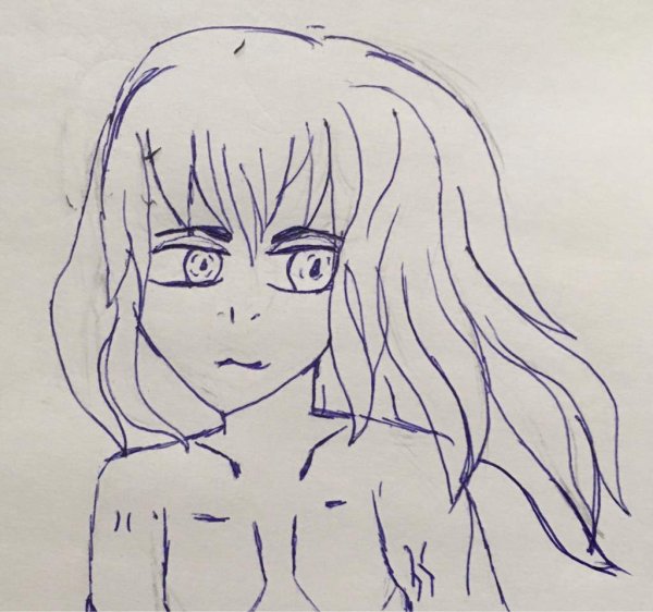 Иноске карандашом легко