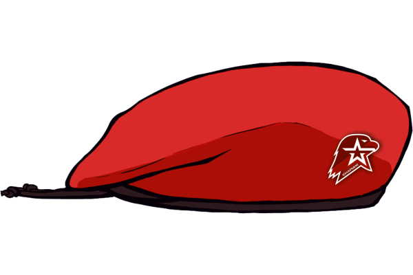 Красные беретки Юнармия