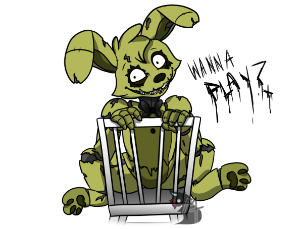 Рисунки ФНАФ СПРИНГТРАП