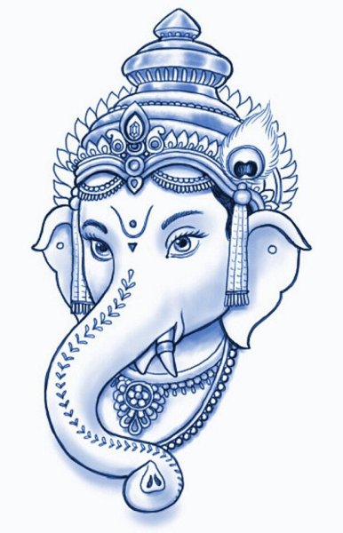 Ганеша Минимализм