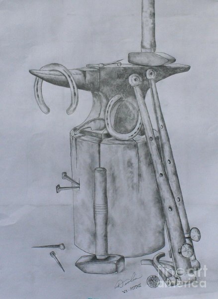 Наковальня эскиз