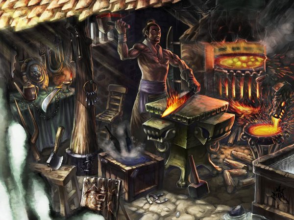 Блэксмит кузнец оружейник