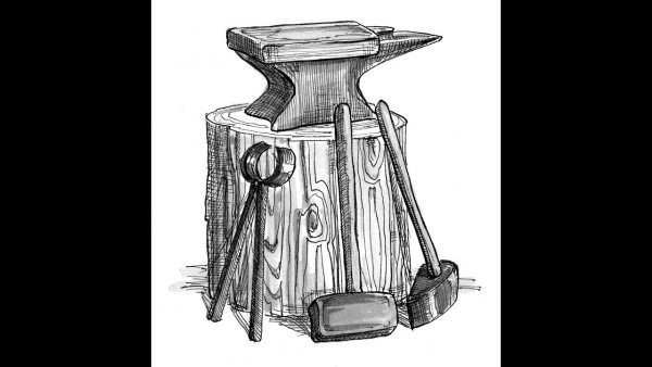 Кузнец рисунок