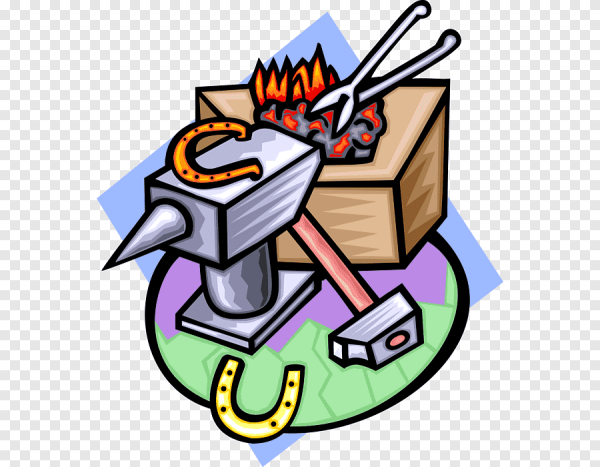 Кузница на прозрачном фоне