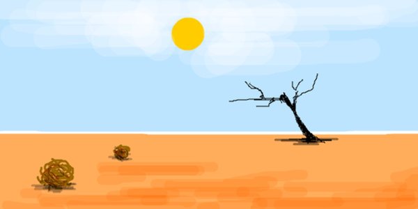 Перекати поле вектор