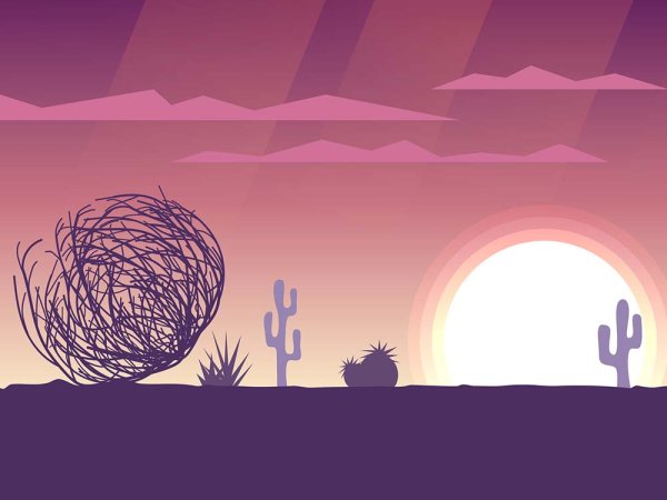 Перекати поле арт