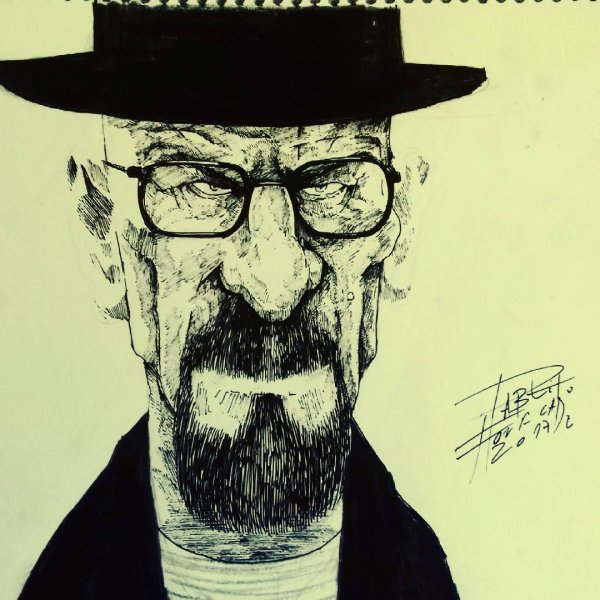 Хайзенберг рисунок простой