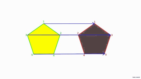 Параллельный перенос треугольника