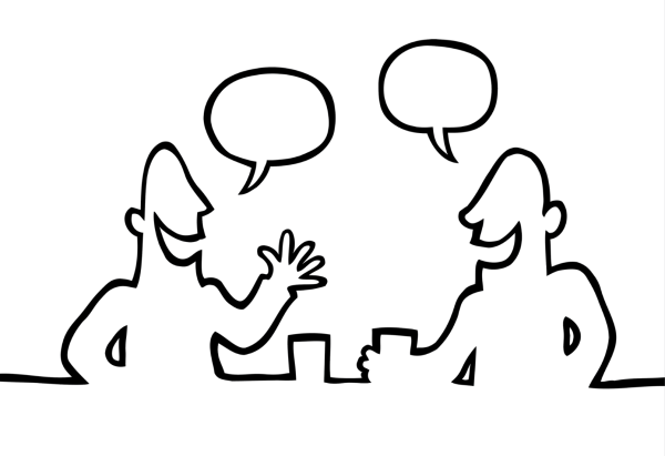 Разговор рисунок