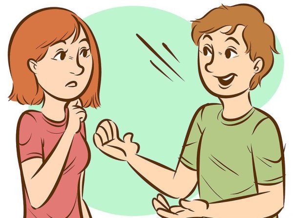 Разговор иллюстрация