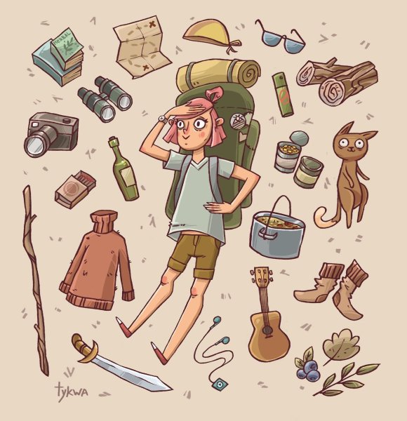 Хобби иллюстрация