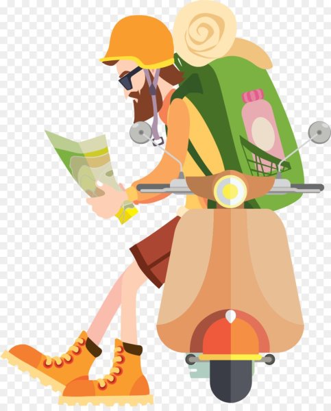 Векторные путешественник