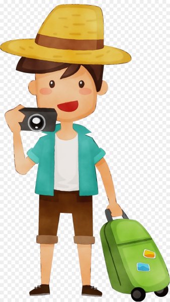 Путешественник мультяшный