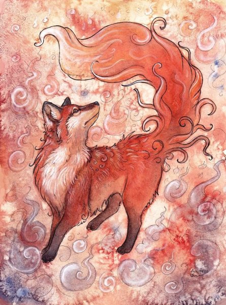 Генко Кицунэ лиса