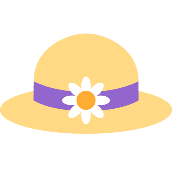 Мультяшка в шляпе