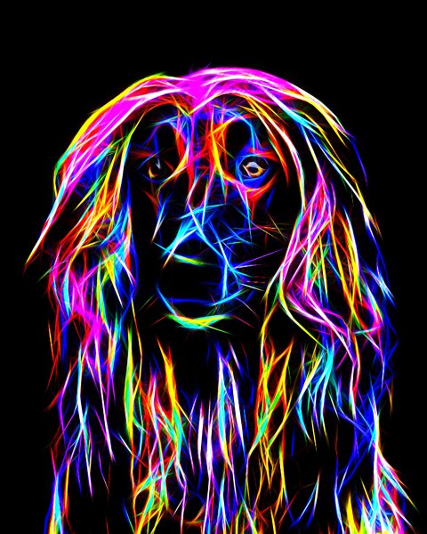 Неоновые обои